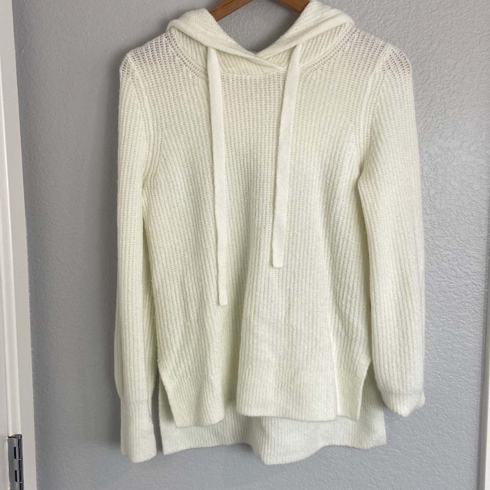 GAP Cream Knit Hoodie